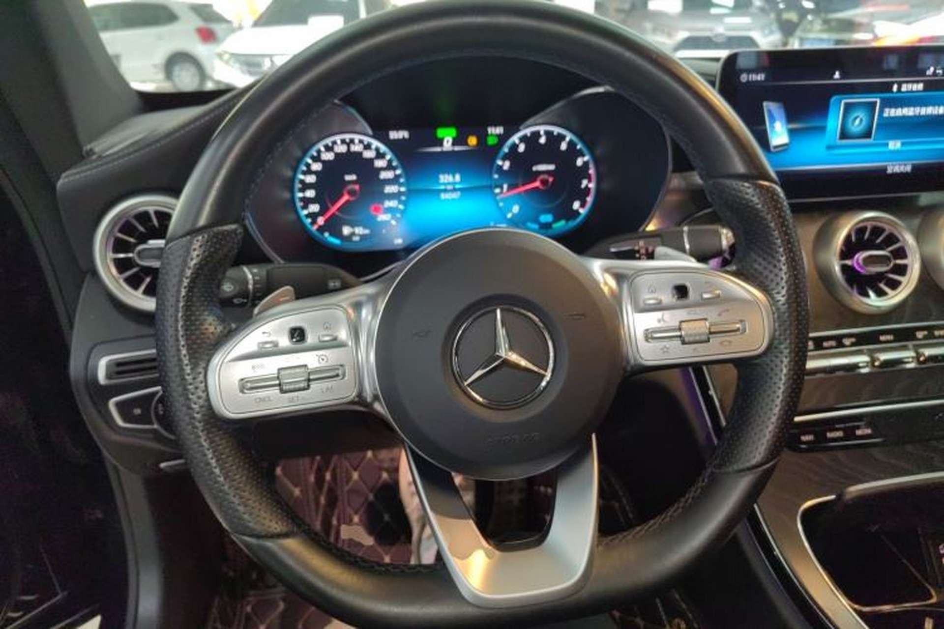 Used Mercedes-Benz C-Class 2021 C 260 Coupe Steering Wheel