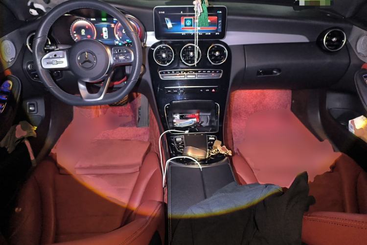 Used Mercedes-Benz C-Class 2021 C 260 Star Edition Center Console