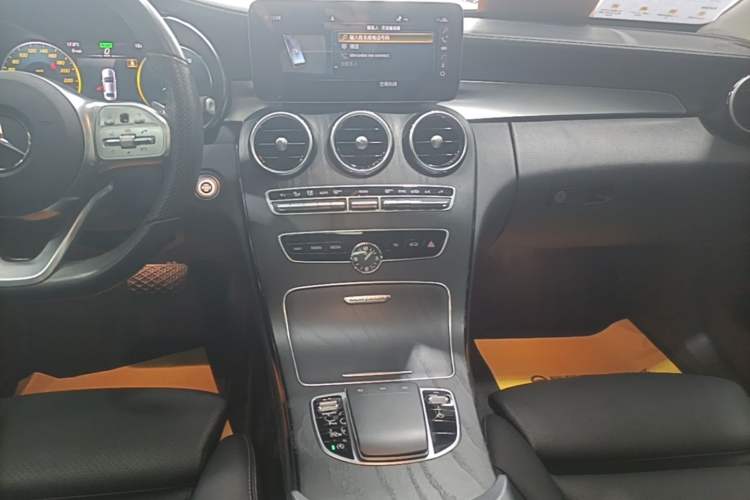 Used Mercedes-Benz C-Class 2021 C 260 L Sport Edition Star Collection Audio And AC Panel