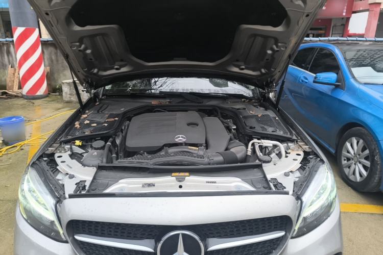 Used Mercedes-Benz C-Class 2021 C 260 L Sport Edition Star Collection Engine Bay