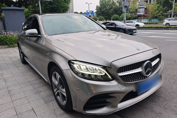 Used Mercedes-Benz C-Class 2021 C 260 L Sport Edition Front Right 45 Deg