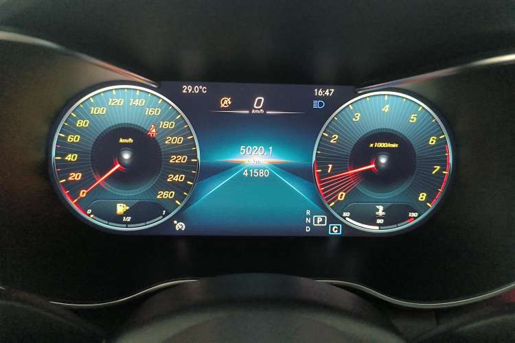 Used Mercedes-Benz C-Class 2021 C 200 L Fashion Edition Sport Version Instrument Cluster
