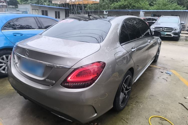 Used Mercedes-Benz C-Class 2021 C 260 L Sport Edition Star Collection Rear Right 45 Deg
