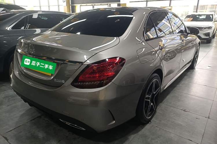 Used Mercedes-Benz C-Class 2021 C 260 L Sport Edition Star Collection Rear Right 45 Deg