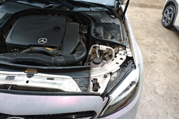 Used Mercedes-Benz C-Class 2021 C 260 L Sport Edition Star Collection Engine Bay Left