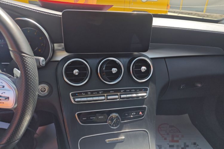 Used Mercedes-Benz C-Class 2021 C 260 L Sport Edition Star Collection Audio And AC Panel