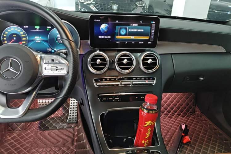 Used Mercedes-Benz C-Class 2021 C 260 Coupe Audio And AC Panel