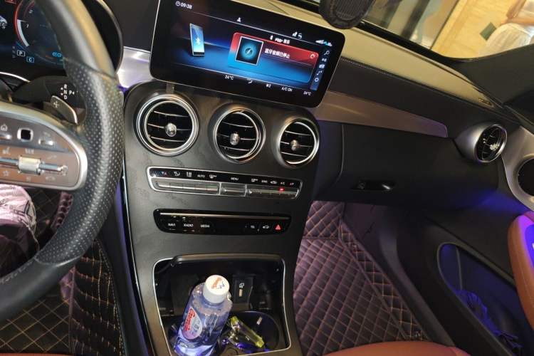 Used Mercedes-Benz C-Class 2021 C 260 Coupe Audio And AC Panel