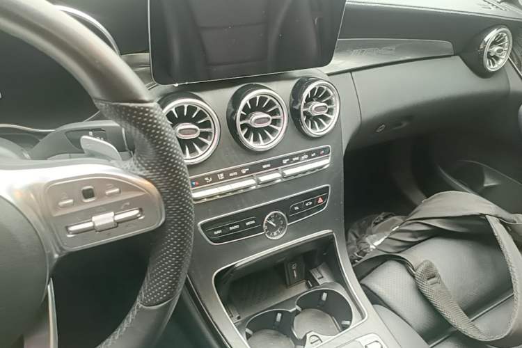 Used Mercedes-Benz C-Class 2021 C 260 L Sport Edition Star Collection Audio And AC Panel