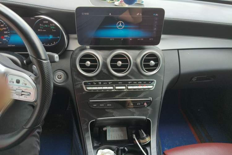 Used Mercedes-Benz C-Class 2021 C 260 Coupe Audio And AC Panel