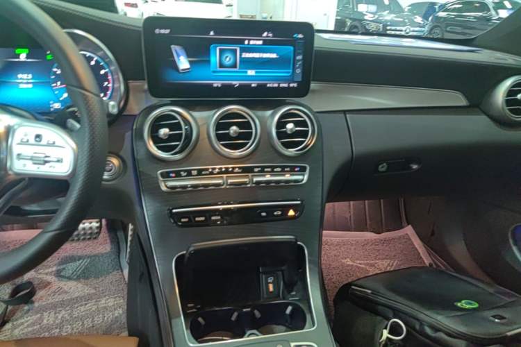 Used Mercedes-Benz C-Class 2021 C 260 Coupe Audio And AC Panel