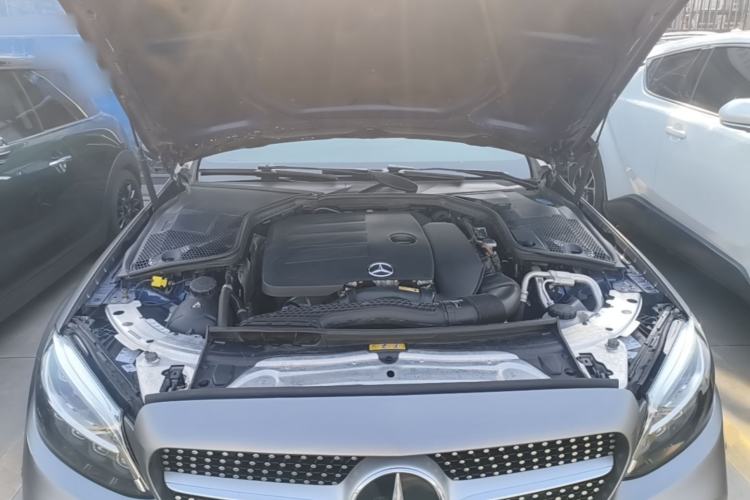 Used Mercedes-Benz C-Class 2021 C 260 Coupe Engine Bay