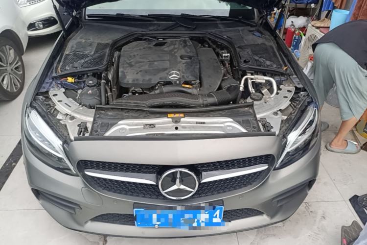 Used Mercedes-Benz C-Class 2021 C 260 L Sport Edition Star Collection Engine Bay