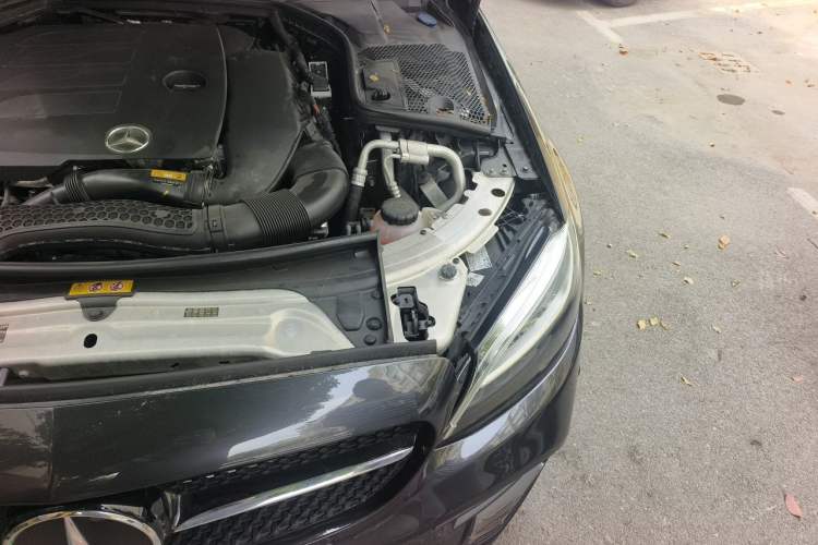 Used Mercedes-Benz C-Class 2021 C 260 L Sport Edition Star Collection Engine Bay Left