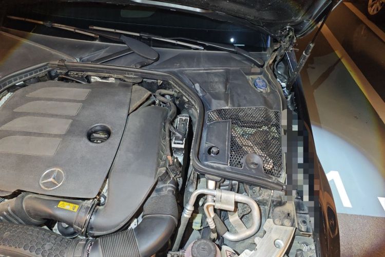 Used Mercedes-Benz C-Class 2021 C 260 Coupe Engine Bay Left