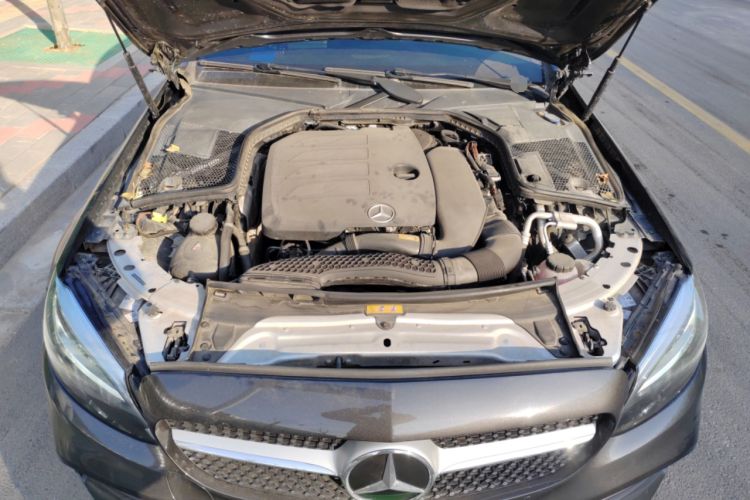 Used Mercedes-Benz C-Class 2021 C 260 Coupe Engine Bay
