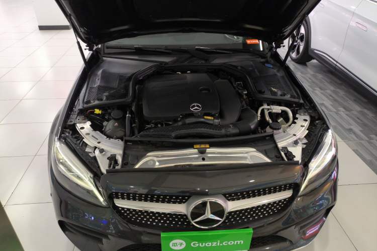 Used Mercedes-Benz C-Class 2021 C 260 Coupe Engine Bay
