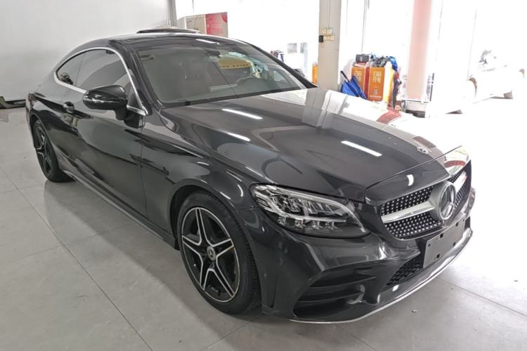 Used Mercedes-Benz C-Class 2021 C 260 Coupe Front Right 45 Deg