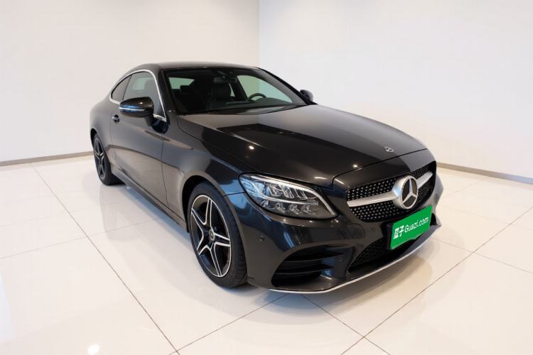 Used Mercedes-Benz C-Class 2021 C 260 Coupe Front Right 45 Deg