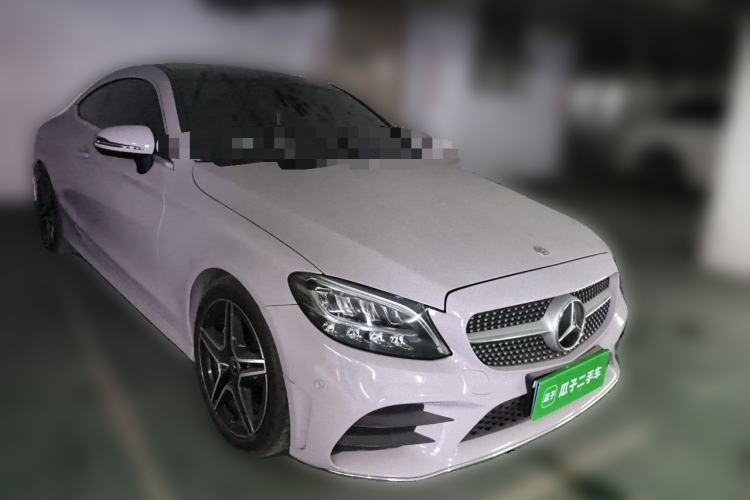 Used Mercedes-Benz C-Class 2021 C 260 Coupe Front Right 45 Deg