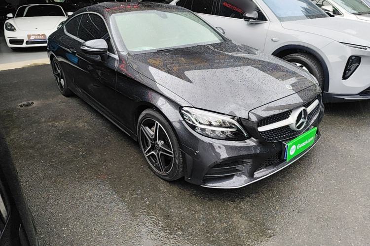 Used Mercedes-Benz C-Class 2021 C 260 Coupe Front Right 45 Deg