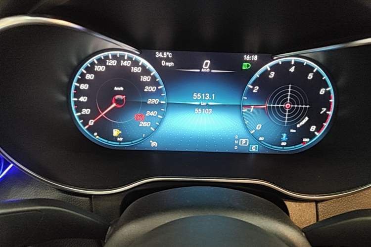 Used Mercedes-Benz C-Class 2021 C 200 L Fashion Edition Sport Version Instrument Cluster