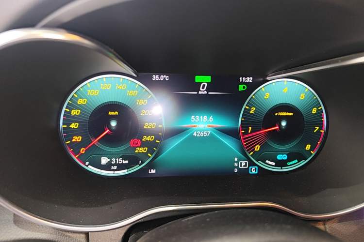 Used Mercedes-Benz C-Class 2021 C 260 Star Edition Instrument Cluster