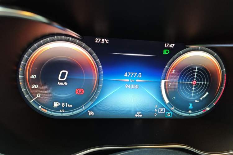 Used Mercedes-Benz C-Class 2021 C 200 L Fashion Edition Sport Version Instrument Cluster