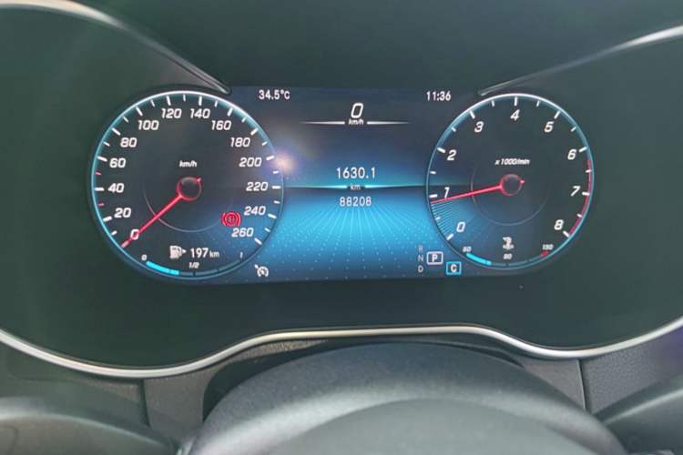 Used Mercedes-Benz C-Class 2021 C 200 L Fashion Edition Sport Version Instrument Cluster