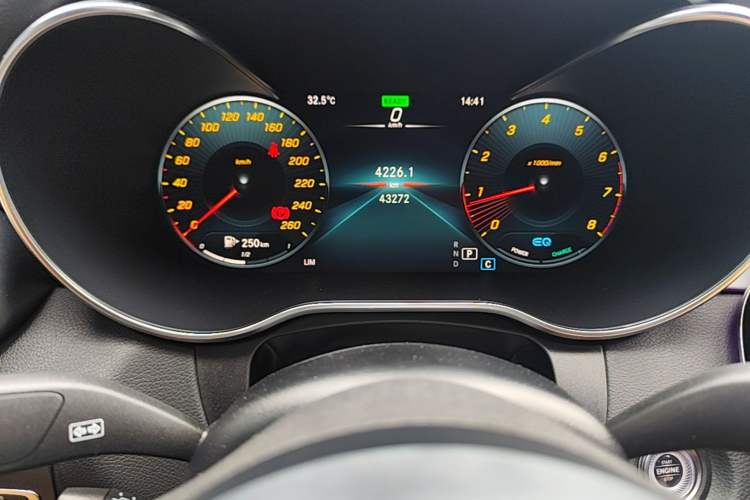 Used Mercedes-Benz C-Class 2021 C 260 Coupe Instrument Cluster