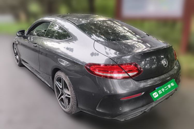 Used Mercedes-Benz C-Class 2021 C 260 Coupe Rear Left 45 Deg