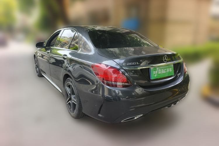 Used Mercedes-Benz C-Class 2021 C 260 L Sport Edition Star Collection Rear Left 45 Deg