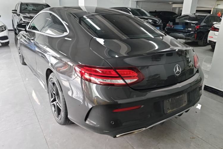 Used Mercedes-Benz C-Class 2021 C 260 Coupe Rear Left 45 Deg