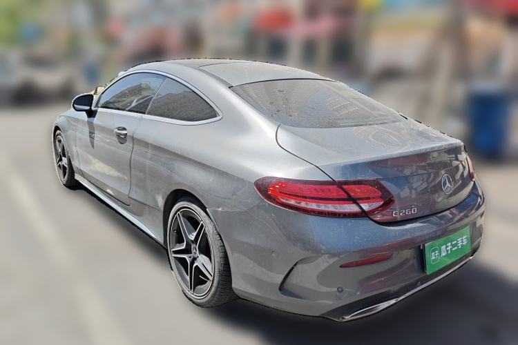 Used Mercedes-Benz C-Class 2021 C 260 Coupe Rear Left 45 Deg