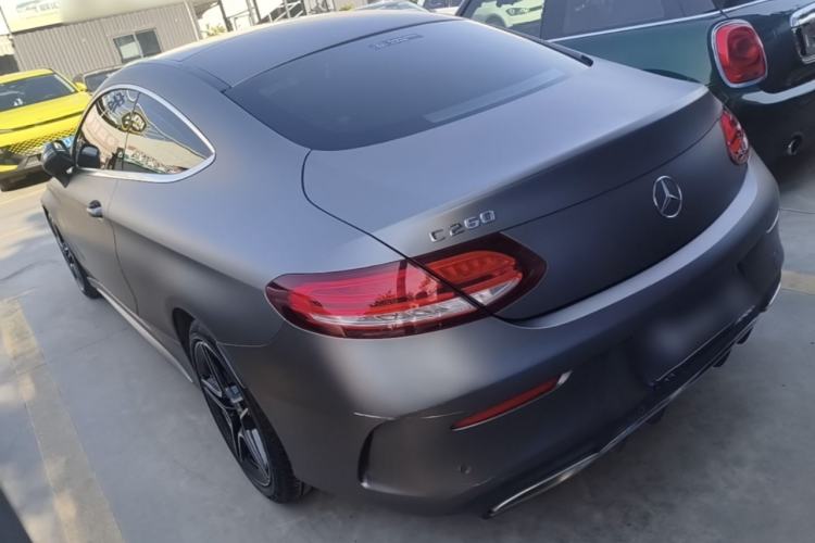 Used Mercedes-Benz C-Class 2021 C 260 Coupe Rear Left 45 Deg