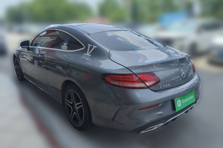 Used Mercedes-Benz C-Class 2021 C 260 Coupe Rear Left 45 Deg