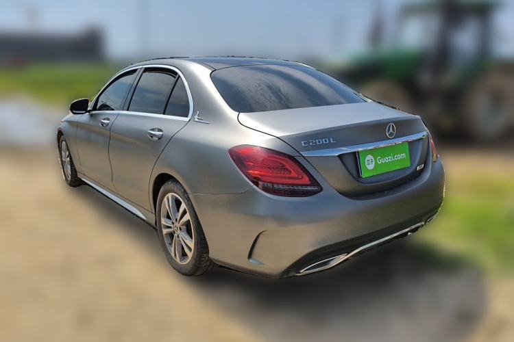 Used Mercedes-Benz C-Class 2021 C 200 L Fashion Edition Sport Version Rear Left 45 Deg