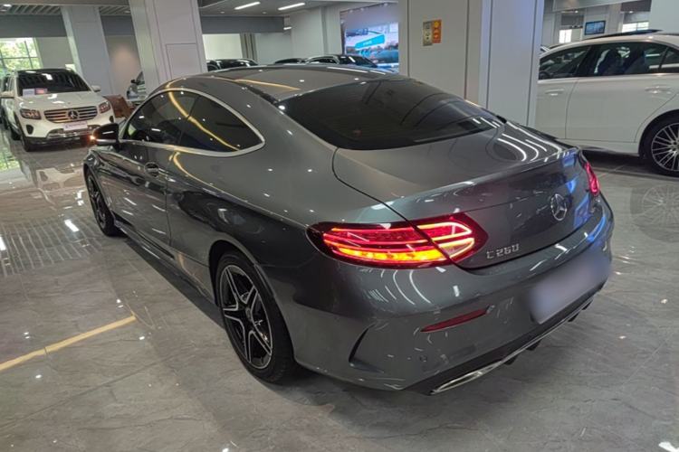 Used Mercedes-Benz C-Class 2021 C 260 Coupe Rear Left 45 Deg
