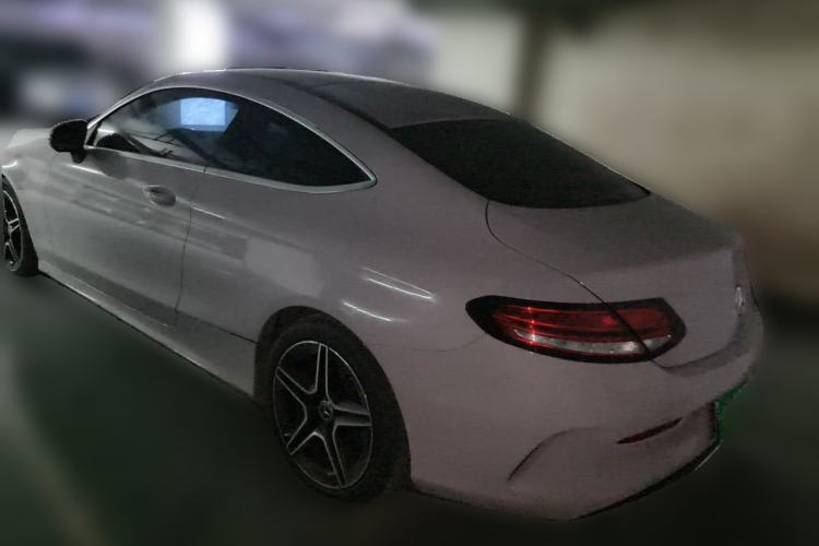 Used Mercedes-Benz C-Class 2021 C 260 Coupe Rear Left 45 Deg