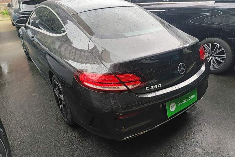 Used Mercedes-Benz C-Class 2021 C 260 Coupe Rear Left 45 Deg