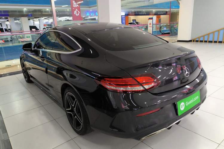 Used Mercedes-Benz C-Class 2021 C 260 Coupe Rear Left 45 Deg