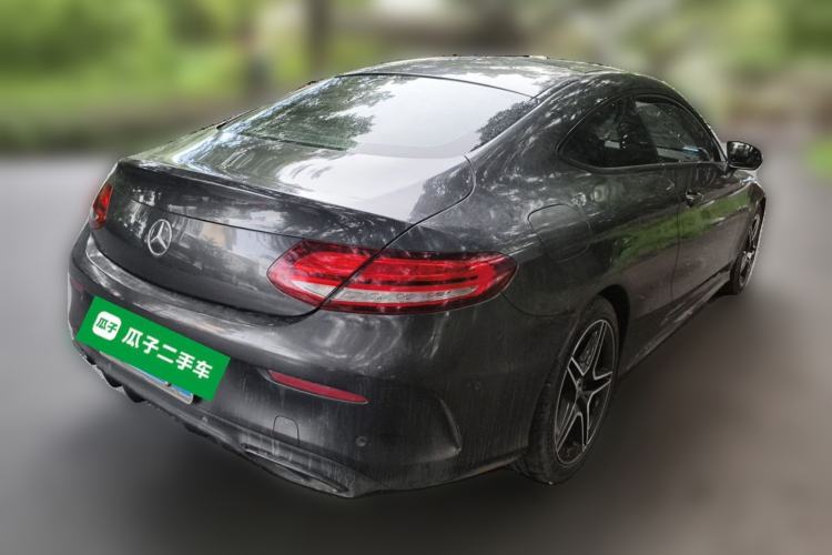 Used Mercedes-Benz C-Class 2021 C 260 Coupe Rear Right 45 Deg