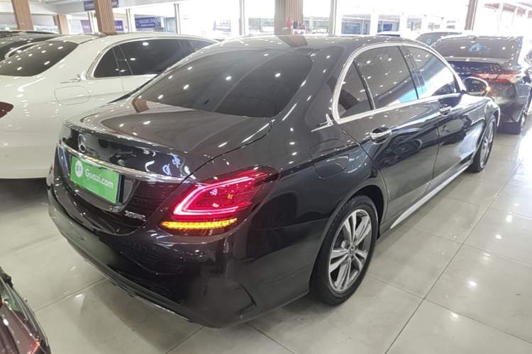 Used Mercedes-Benz C-Class 2021 C 200 L Fashion Edition Sport Version Rear Right 45 Deg