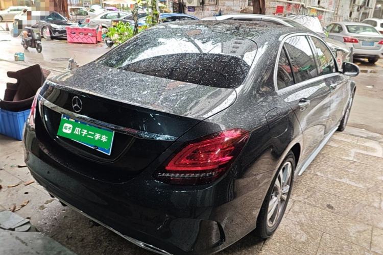 Used Mercedes-Benz C-Class 2021 C 200 L Fashion Edition Sport Version Rear Right 45 Deg