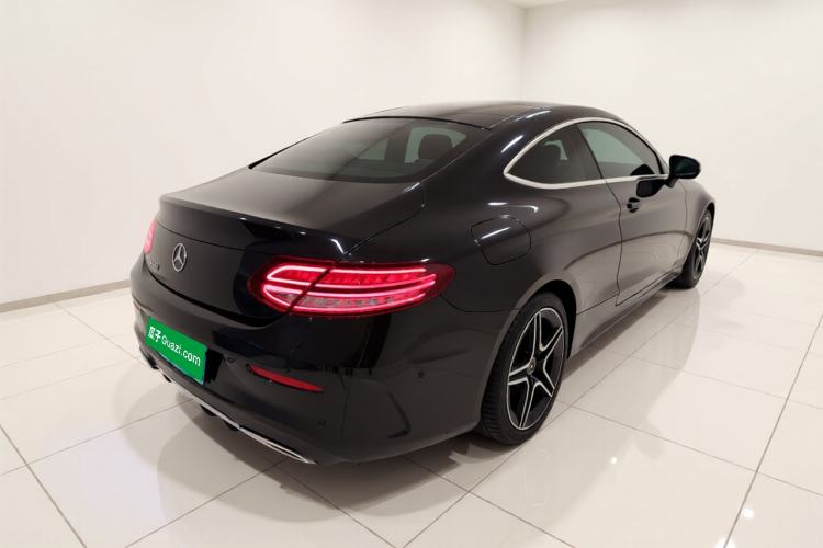 Used Mercedes-Benz C-Class 2021 C 260 Coupe Rear Right 45 Deg
