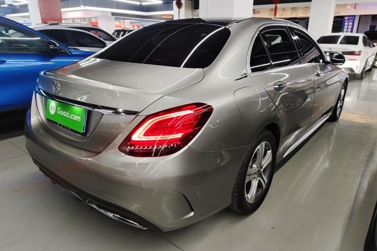 Used Mercedes-Benz C-Class 2021 C 200 L Fashion Edition Sport Version Rear Right 45 Deg