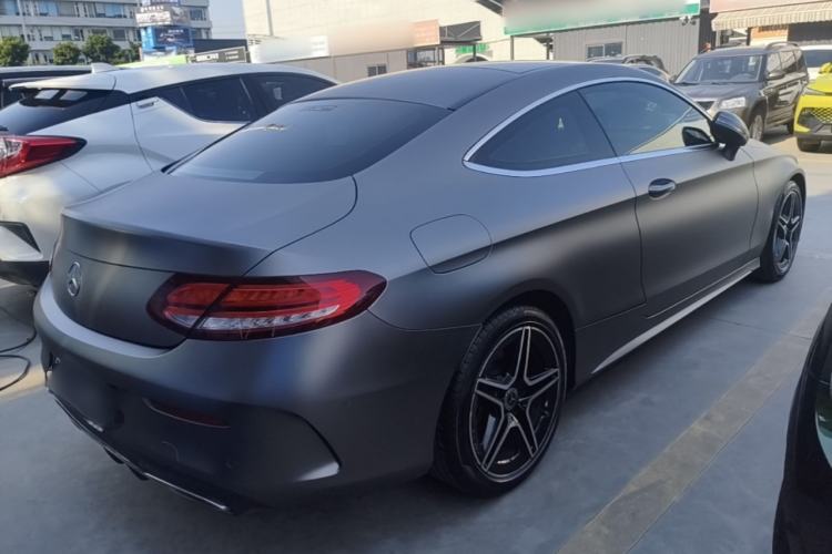 Used Mercedes-Benz C-Class 2021 C 260 Coupe Rear Right 45 Deg