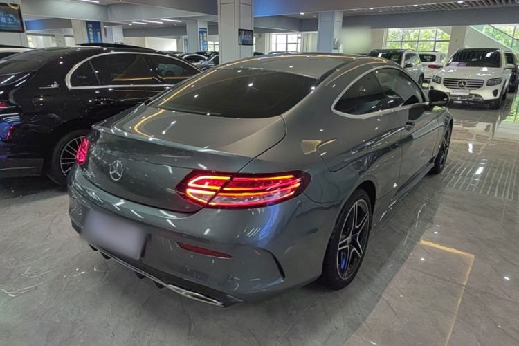 Used Mercedes-Benz C-Class 2021 C 260 Coupe Rear Right 45 Deg