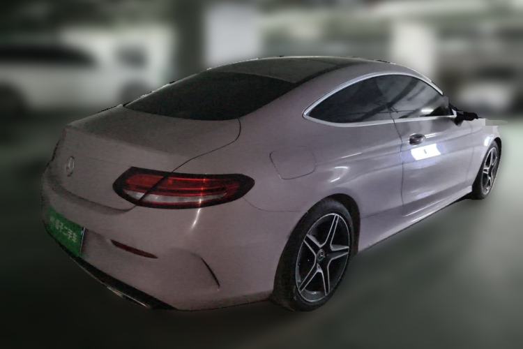 Used Mercedes-Benz C-Class 2021 C 260 Coupe Rear Right 45 Deg