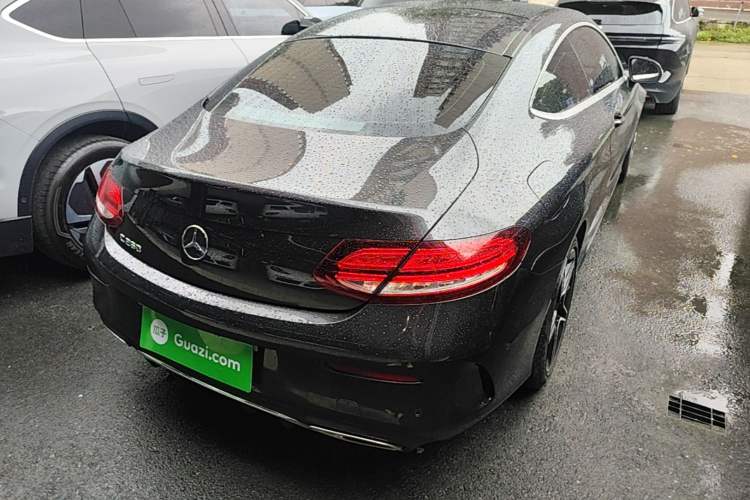 Used Mercedes-Benz C-Class 2021 C 260 Coupe Rear Right 45 Deg